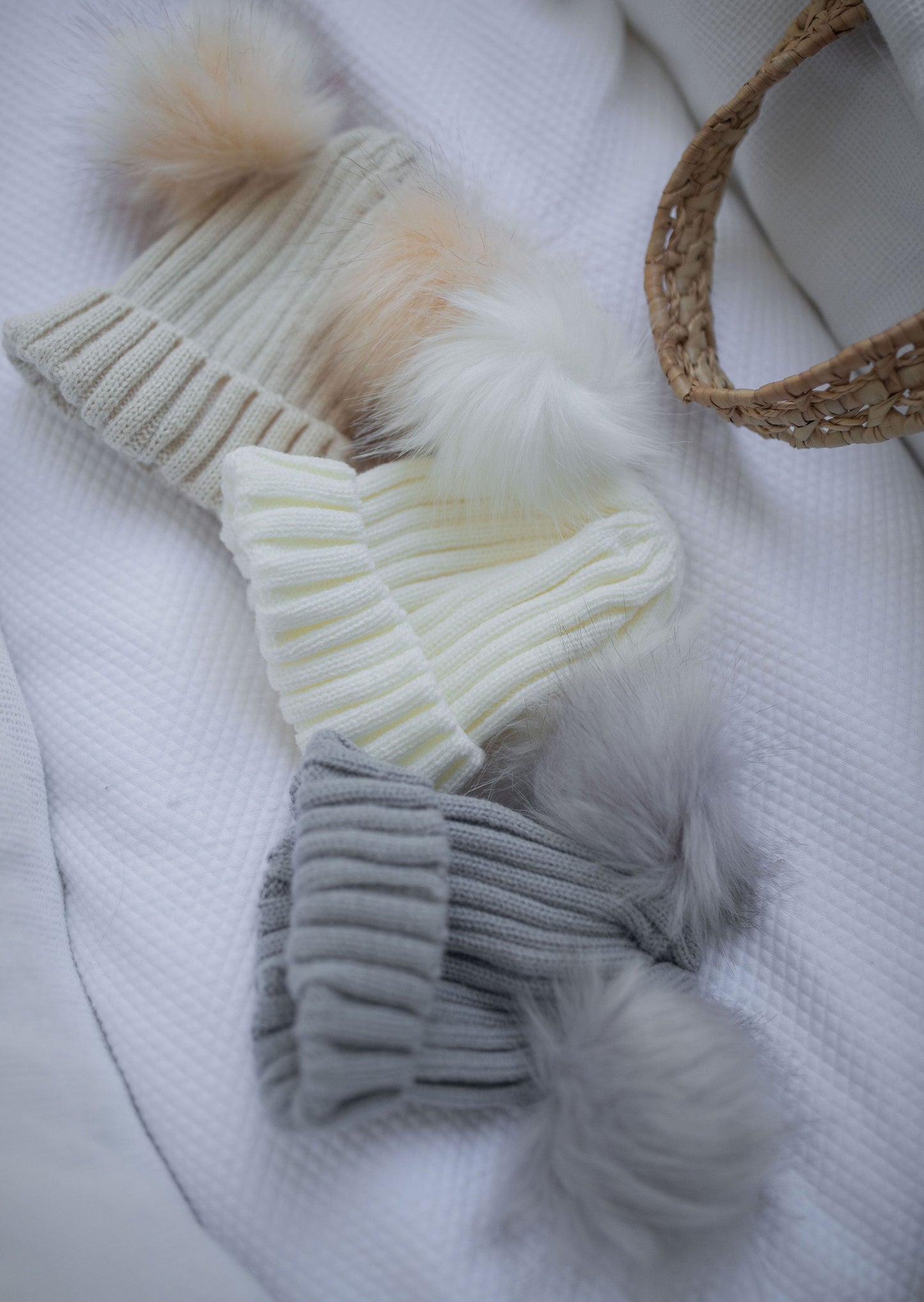 Knit Hat - Grey
