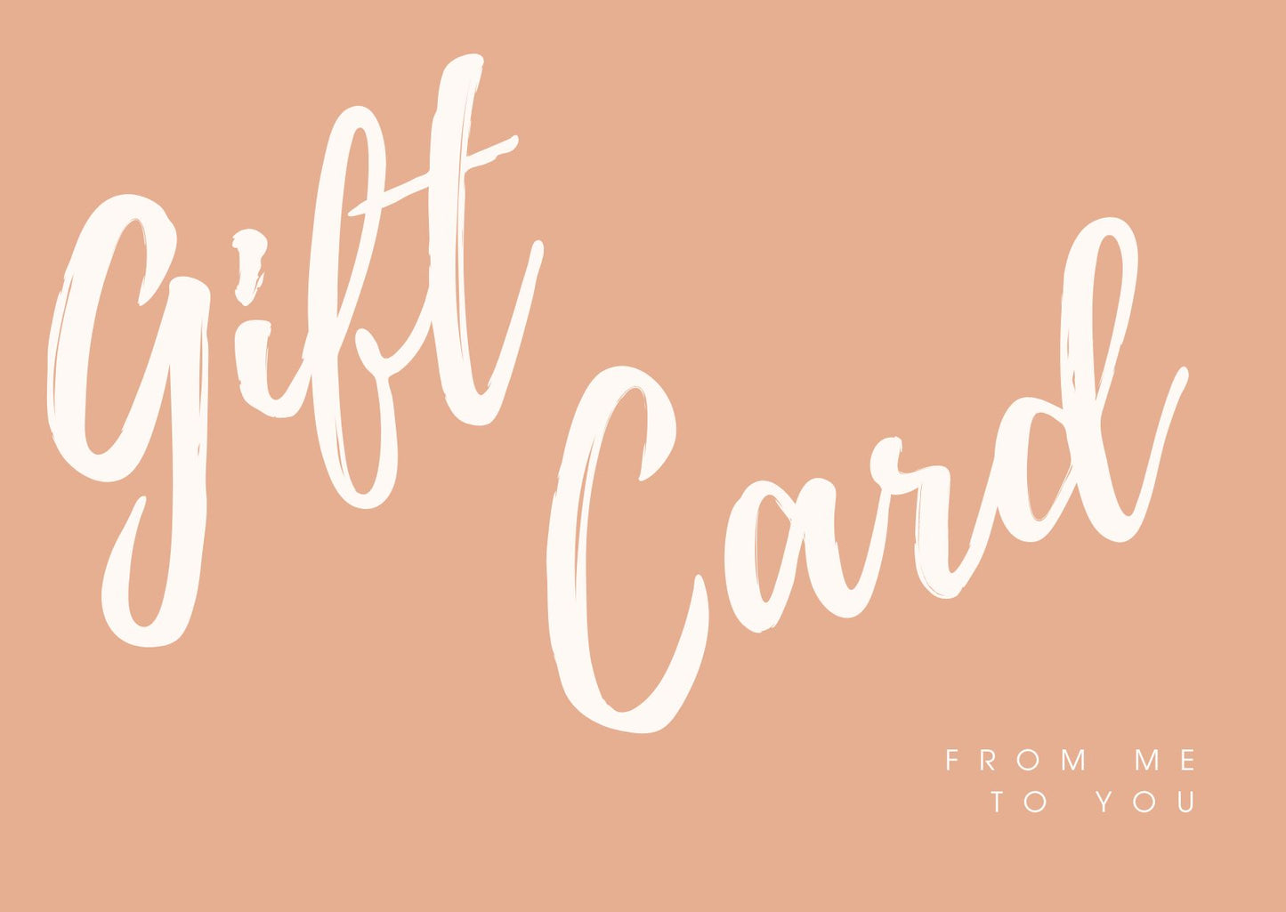 Our Wishlist - Gift Card