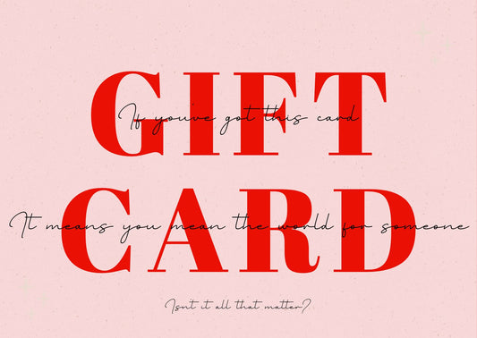 Styling Gift Card